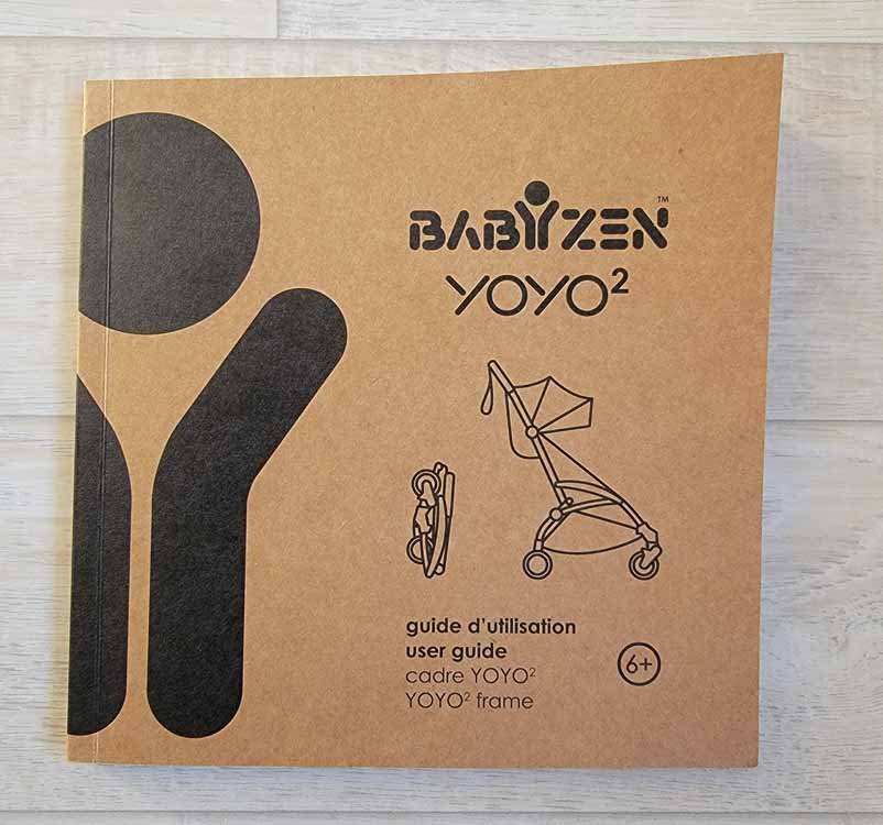 Libro y aviso oficial YOYO Babyzen cochecito