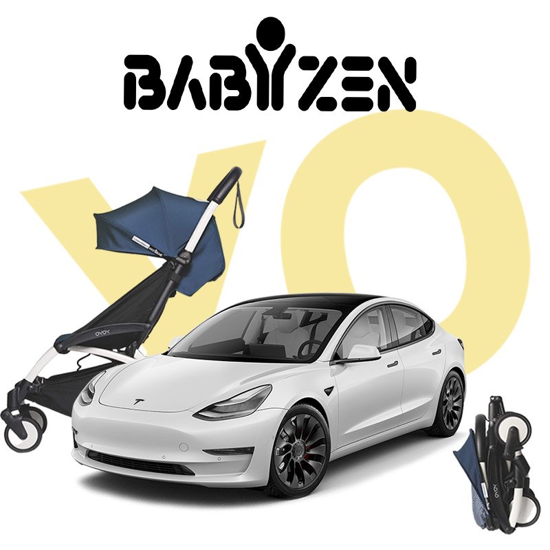 Tesla Model 3 cochecito YOYO Babyzen