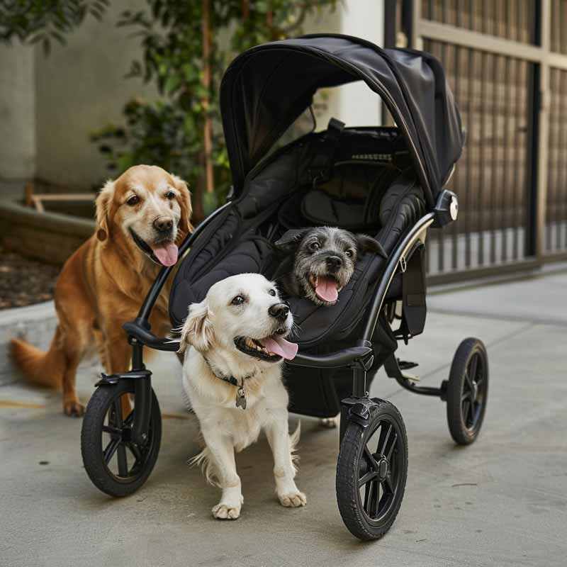 elegir un cochecito para su perro